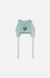 Knit Hat With Ears Green - G10ZA03_340