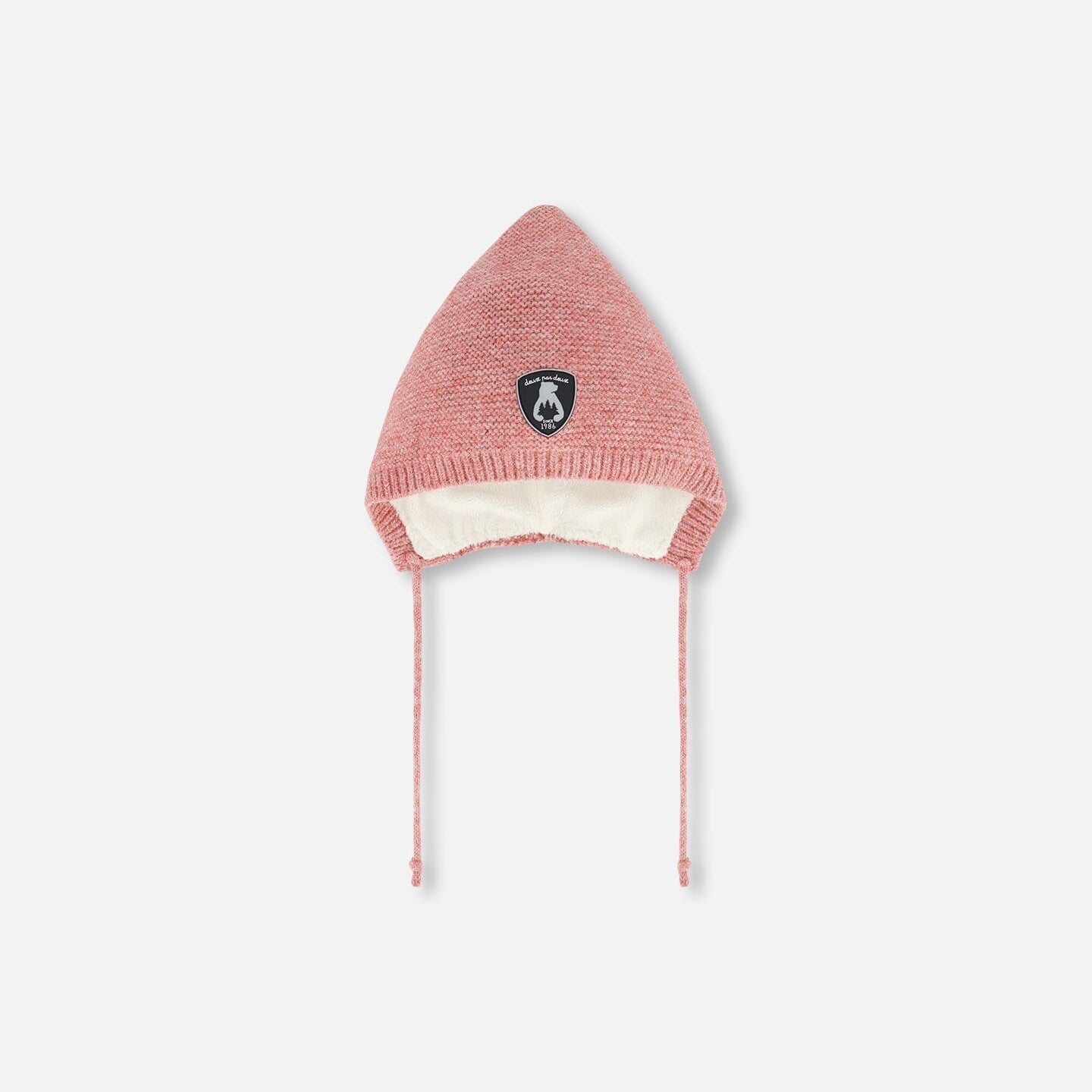 Baby Pointed Knit Hat In Pink - G10ZB01_654