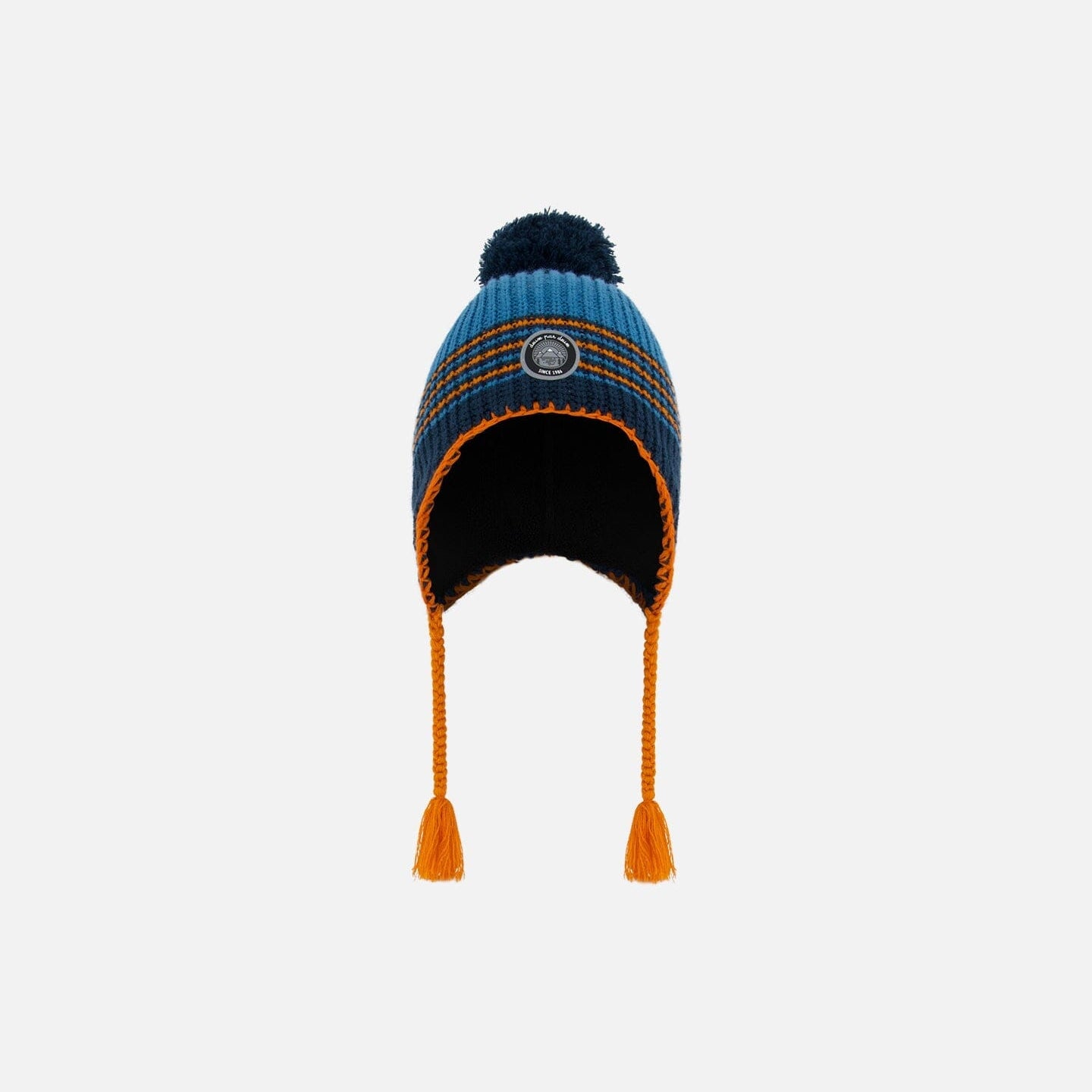 Peruvian Knit Hat Blue And Orange - G10ZS01_000