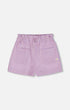 Printed Gingham Short Lilac And Pink - G30E26_000