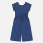 Chambray Jumpsuit Navy Blue - G30G41_098