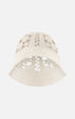 Crochet Hat Off-White Knit - G30JH_100