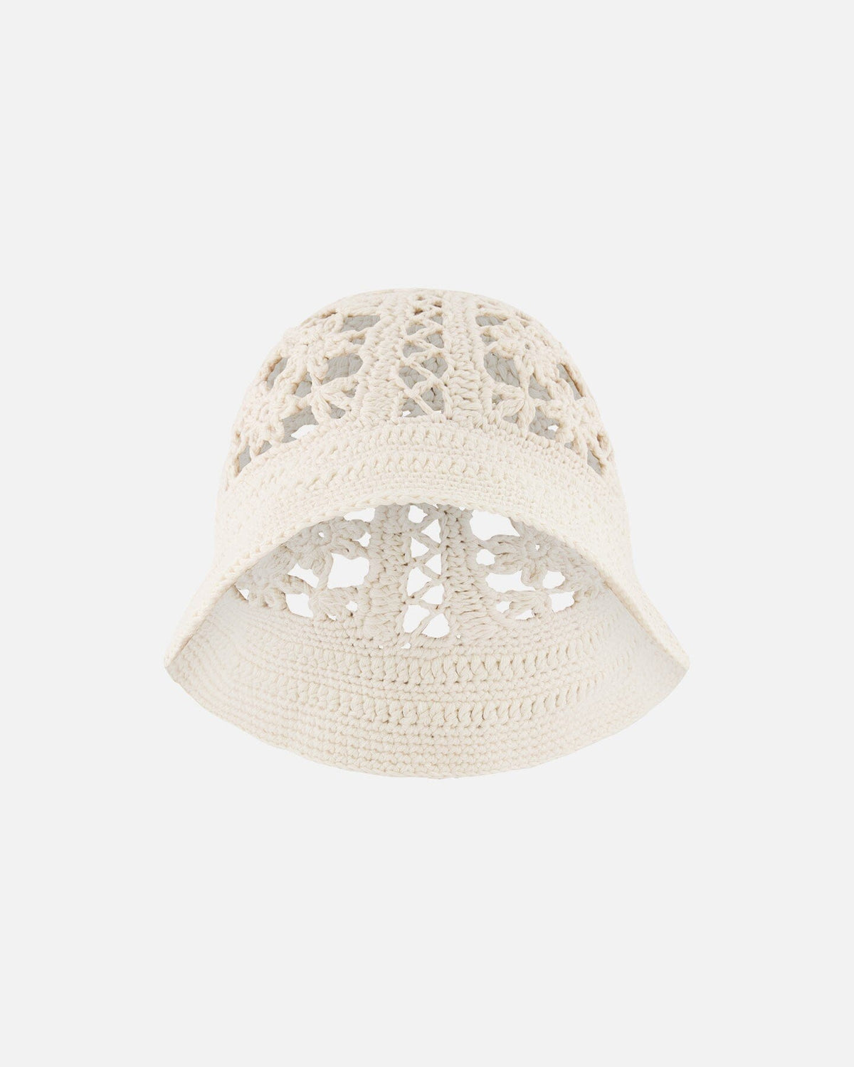 Crochet Hat Off-White Knit - G30JH_100