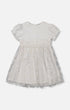 Baby Puff Sleeve Dress White - G30R88_101