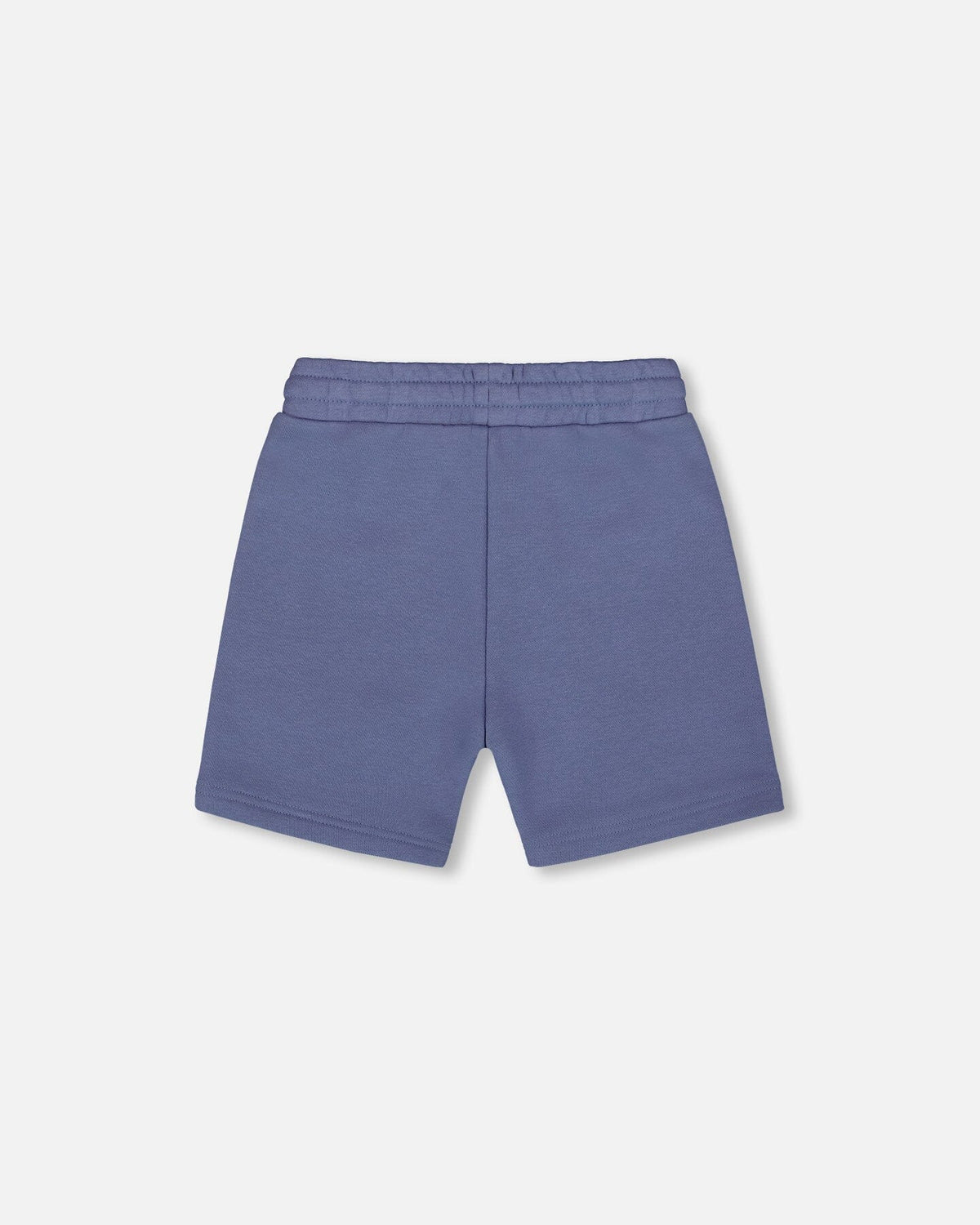 French Terry Zip Pocket Shorts Pale Mauve Blue
