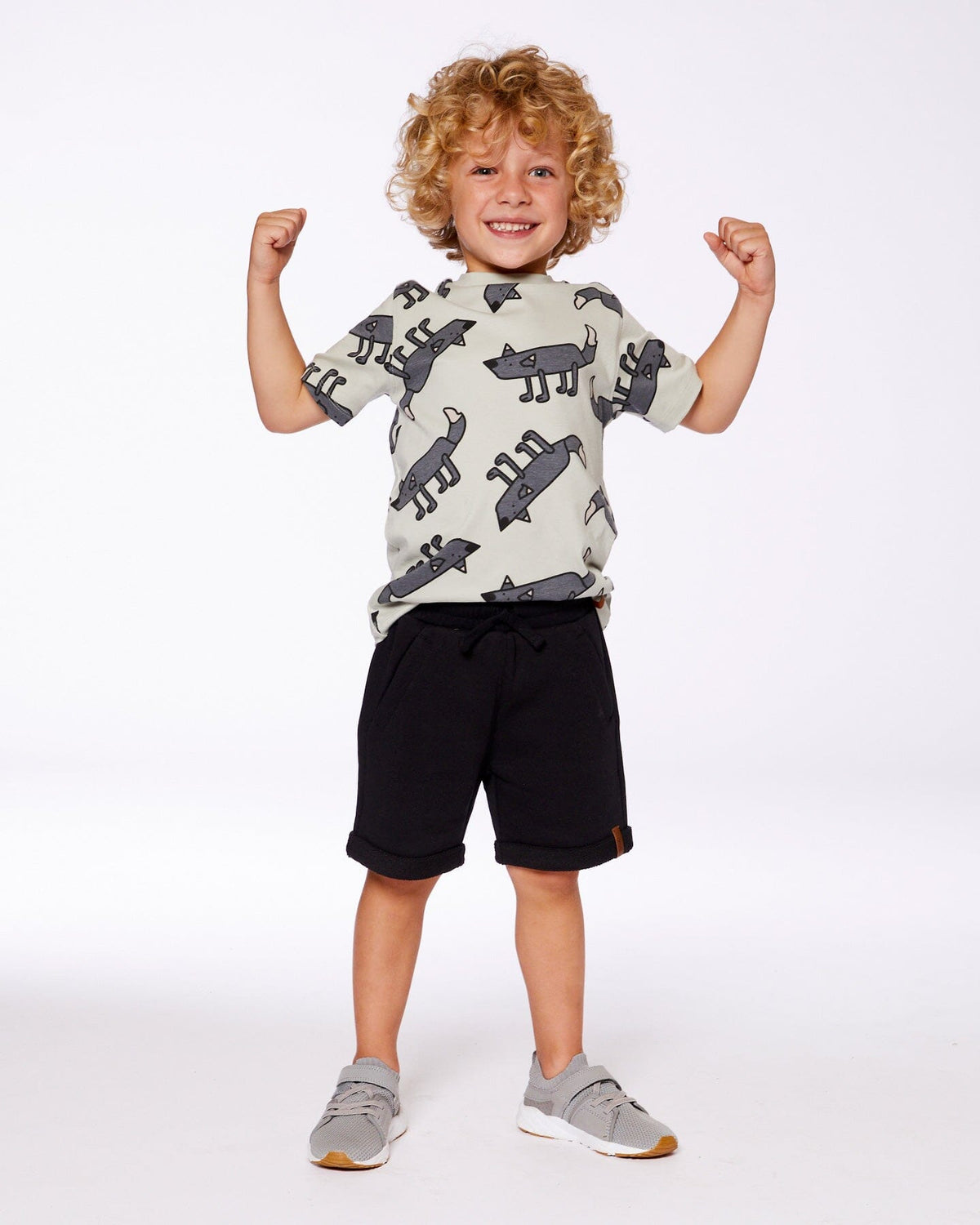 French Terry Short Black